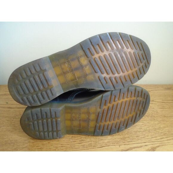 Dr Martens 1460 W black combat boots size 9 womens mens size 8 - Picture 4 of 10